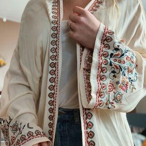 vintage boho cardigan